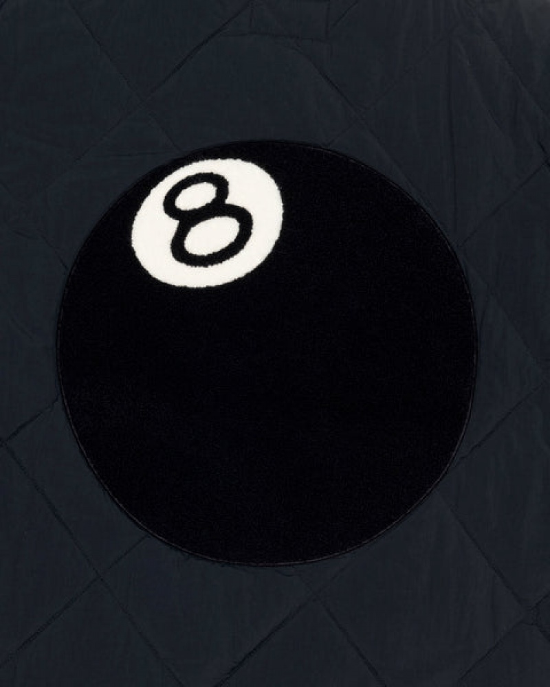 Stussy 8 Ball Gewatteerd Liner Jacket Jassen Heren Zwart Nederland | OGB-2256