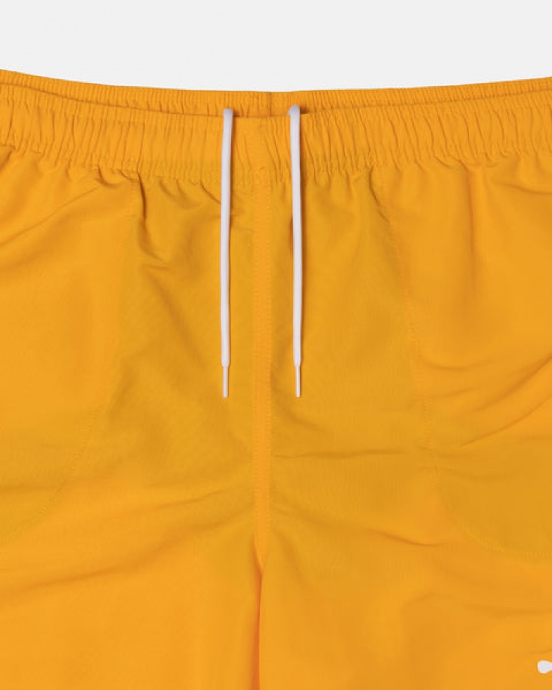 Stussy Big Basic Water Kort Badpak Heren Geel Nederland | VDQ-8696