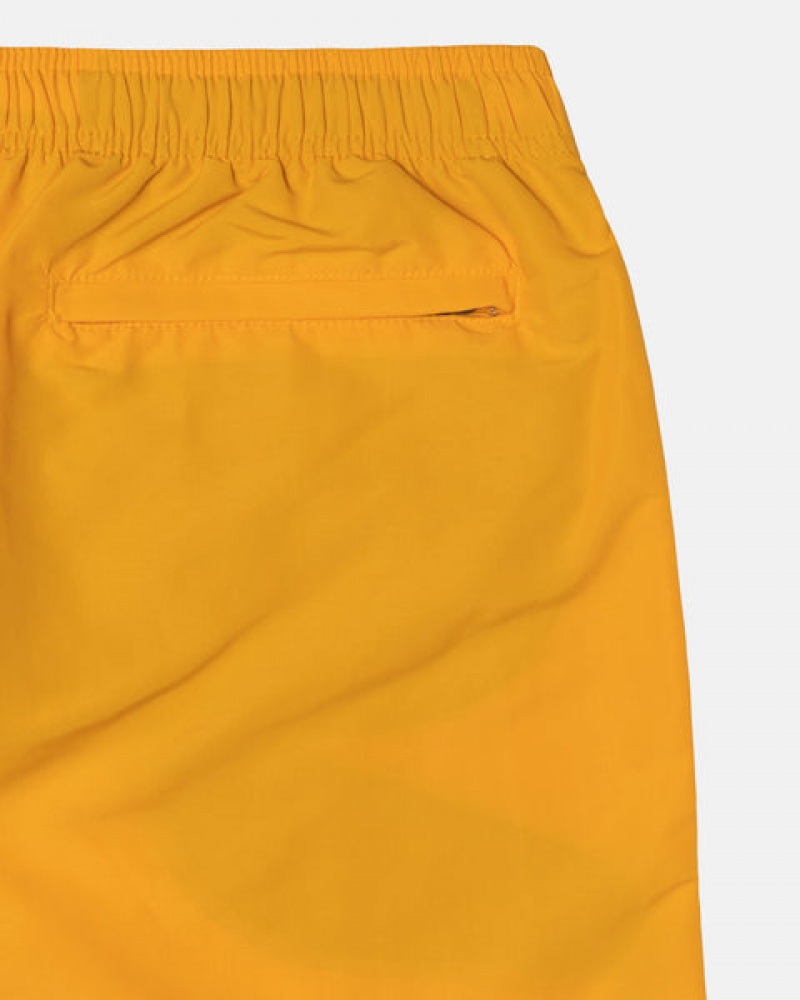 Stussy Big Basic Water Kort Badpak Heren Geel Nederland | VDQ-8696