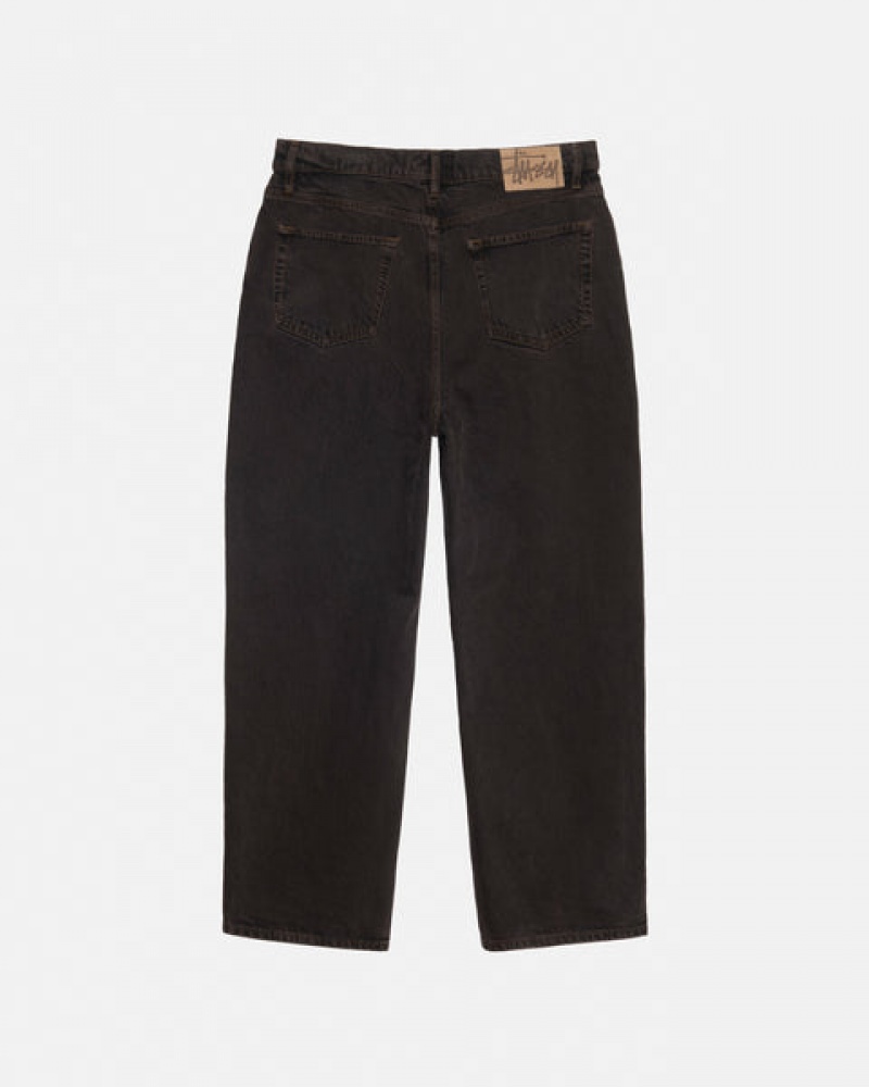 Stussy Big Ol' Jean Denim Heren Zwart Nederland | VTH-9344