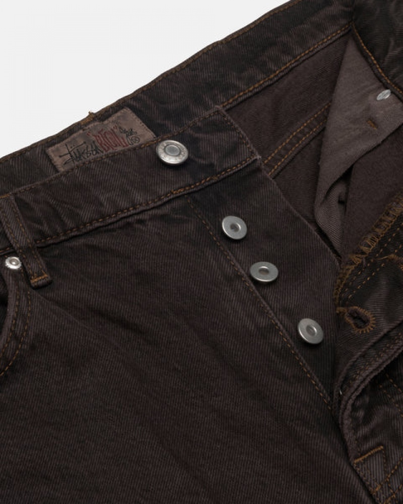 Stussy Big Ol' Jean Denim Heren Zwart Nederland | VTH-9344