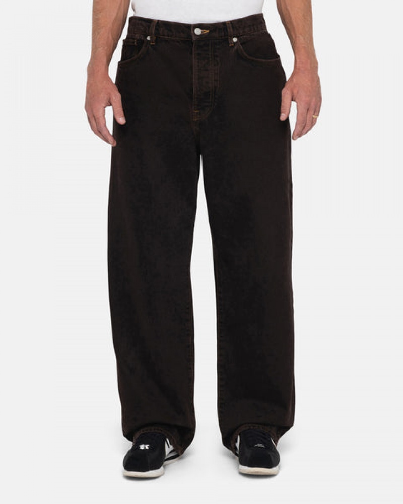 Stussy Big Ol' Jean Denim Heren Zwart Nederland | VTH-9344