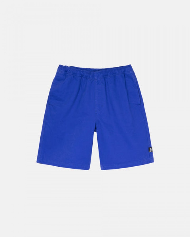 Stussy Brushed Beach Kort Badpak Heren Blauw Nederland | YXY-7576