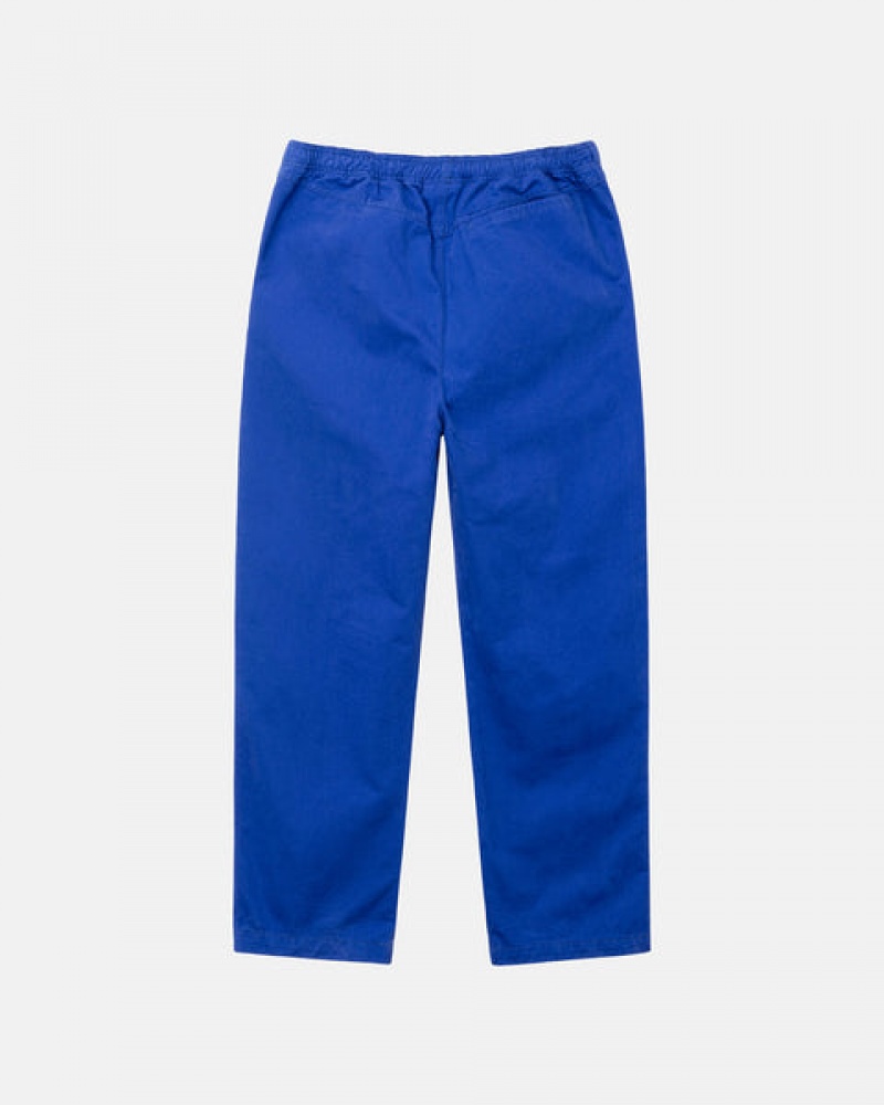Stussy Brushed Beach Pant Badpak Dames Blauw Nederland | NOD-9807