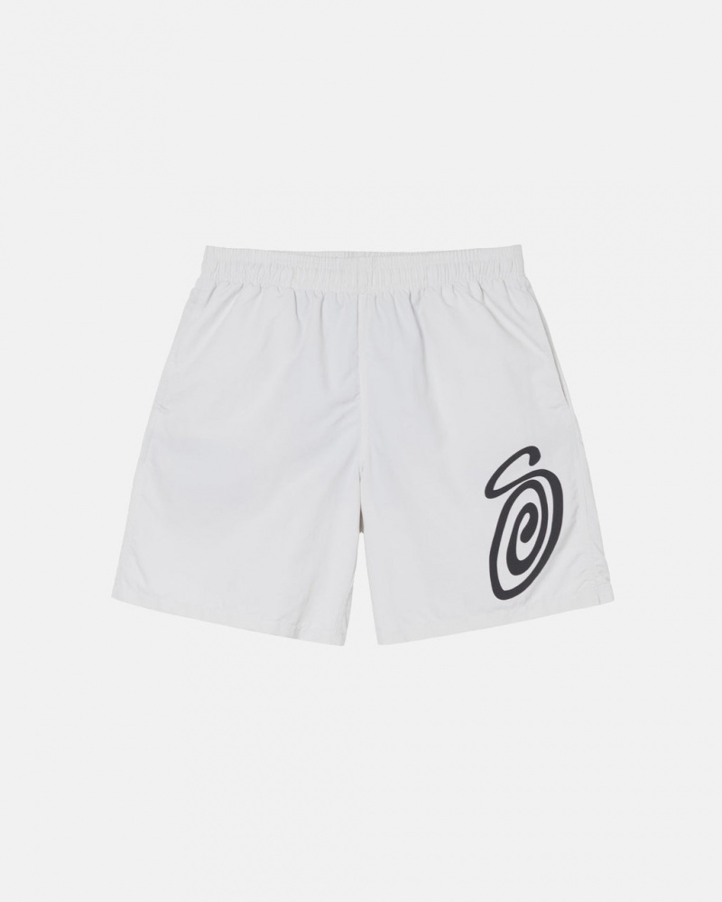 Stussy Curly S Water Kort Badpak Dames Beige Nederland | MKZ-8810