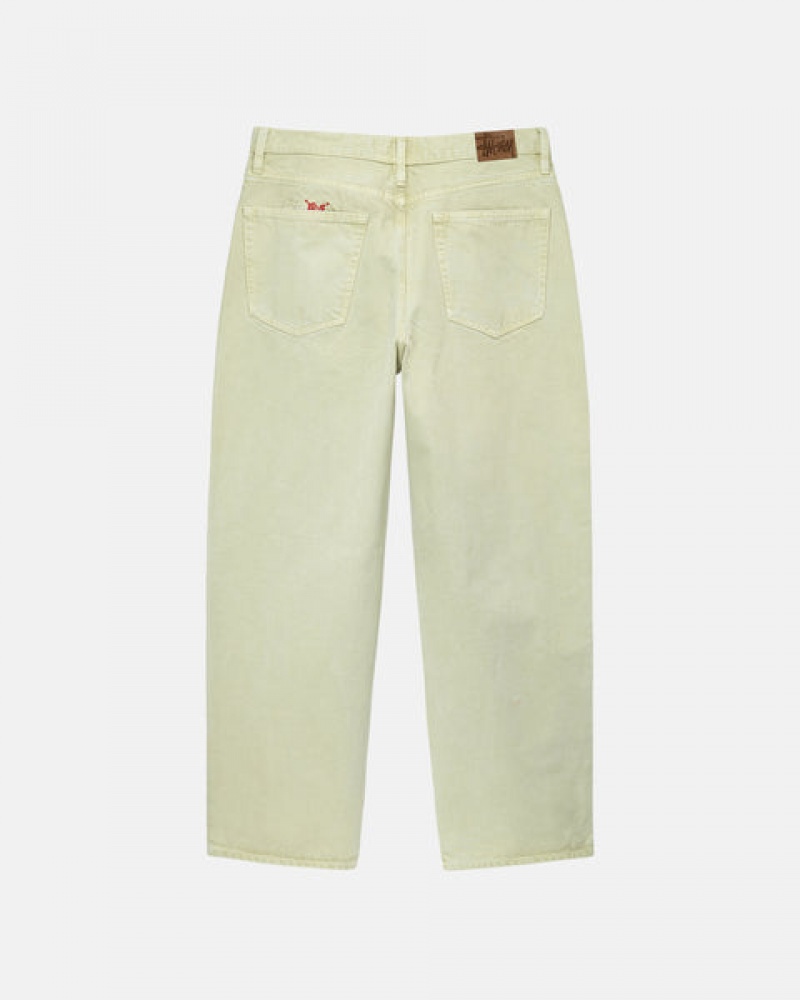 Stussy Double Dye Big 'Ol Jeans Broek Heren Room Nederland | NFC-5514