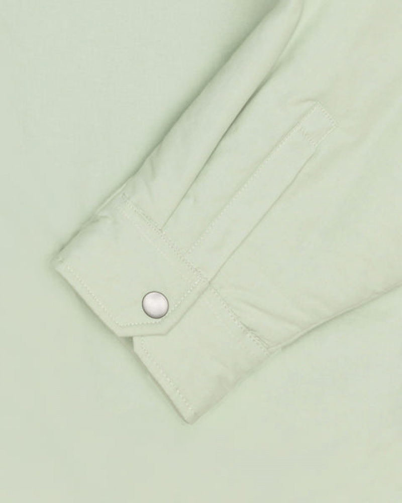 Stussy Gewatteerd Tech Over Shirt Overhemd Heren Groen Nederland | KGZ-6234