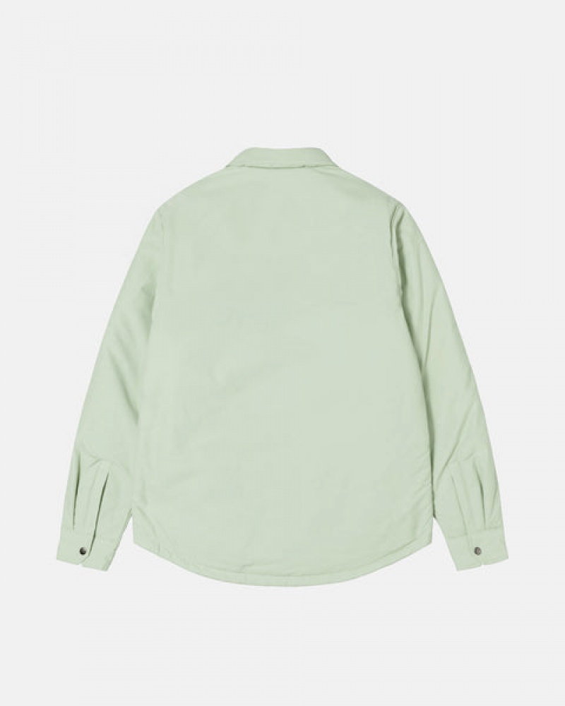 Stussy Gewatteerd Tech Over Shirt Overhemd Dames Groen Nederland | SDO-9030