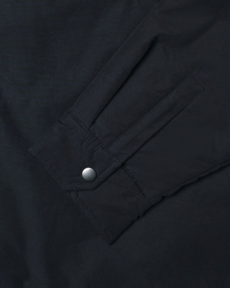 Stussy Gewatteerd Tech Over Shirt Overhemdjassen Dames Zwart Nederland | JKO-4375