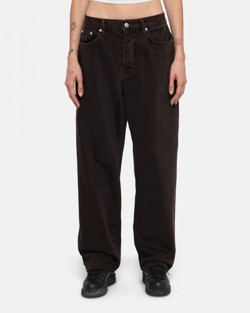 Stussy Klassieke Jean Denim Dames Zwart Nederland | CKU-8763