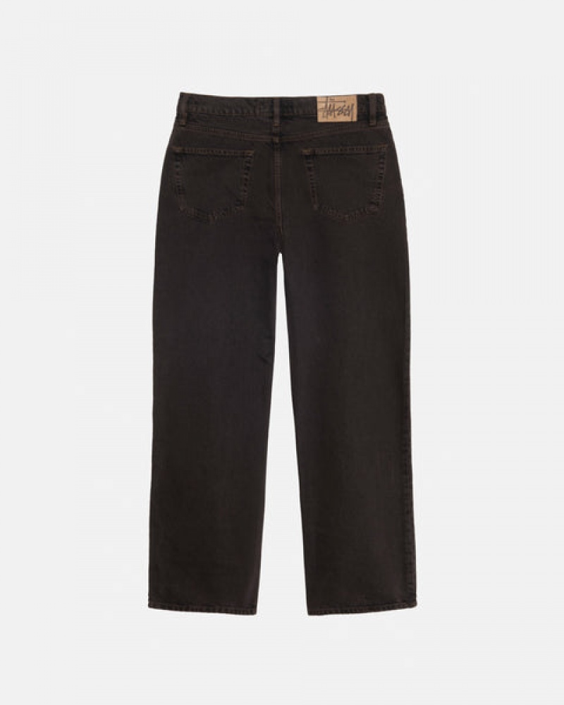 Stussy Klassieke Jean Denim Dames Zwart Nederland | CKU-8763