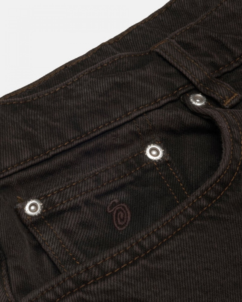 Stussy Klassieke Jean Denim Dames Zwart Nederland | CKU-8763