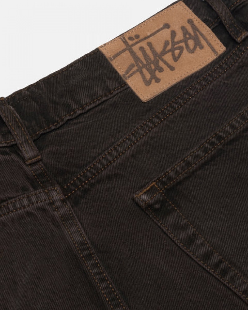 Stussy Klassieke Jean Denim Dames Zwart Nederland | CKU-8763