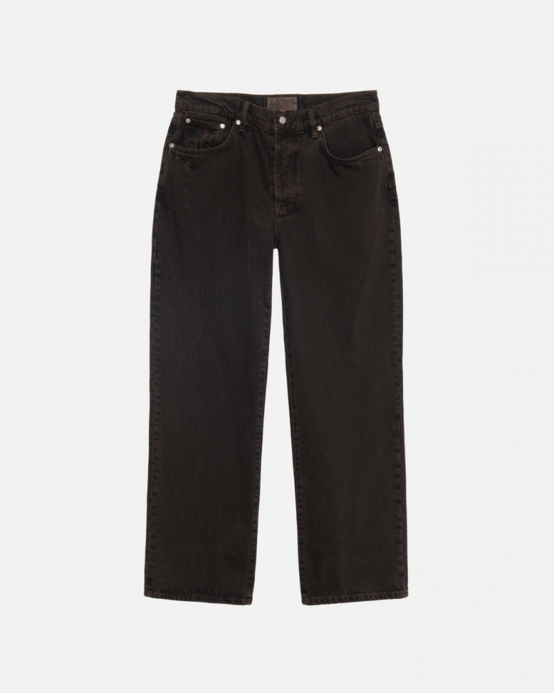 Stussy Klassieke Jean Denim Dames Zwart Nederland | CKU-8763