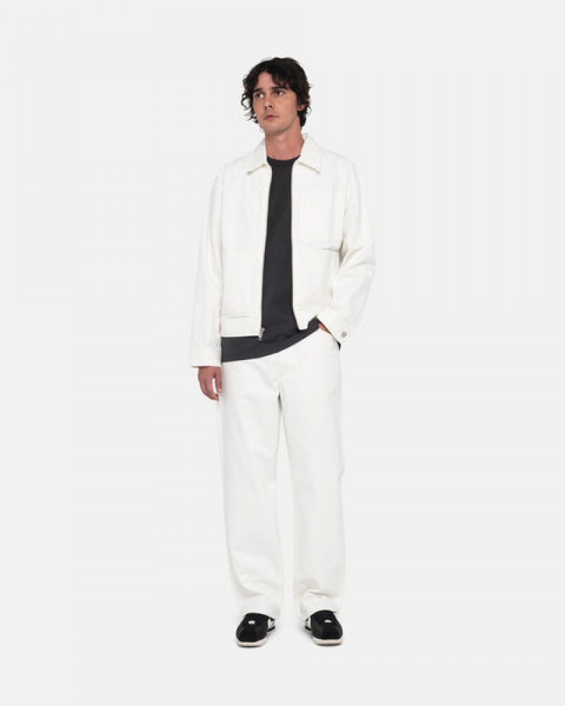 Stussy Klassieke Jean Overdyed Denim Heren Beige Nederland | XRE-9069