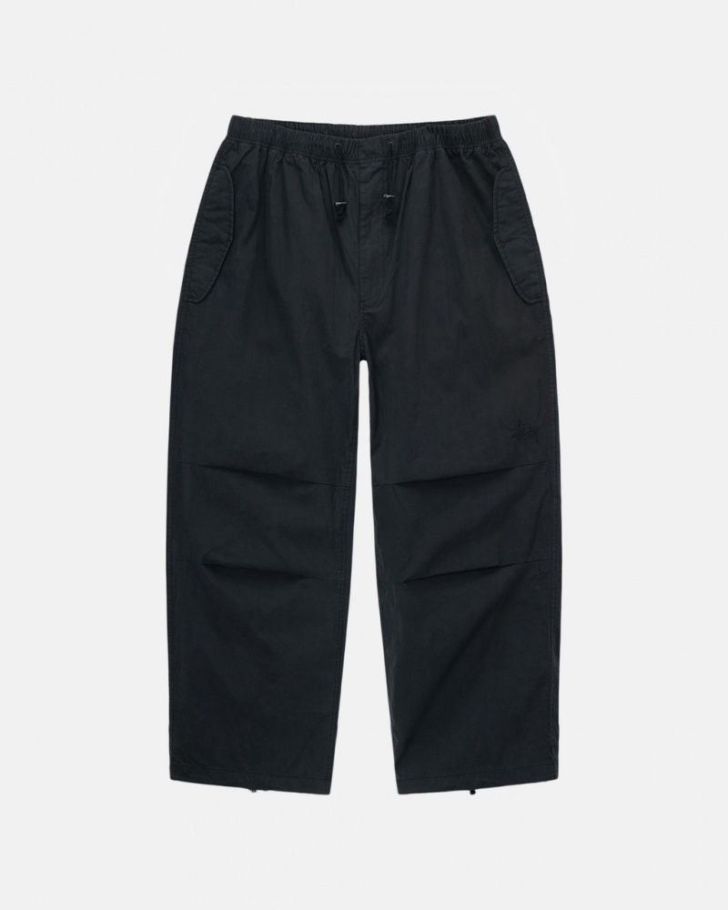 Stussy Nyco Over Trousers Broek Heren Zwart Nederland | GXJ-7609