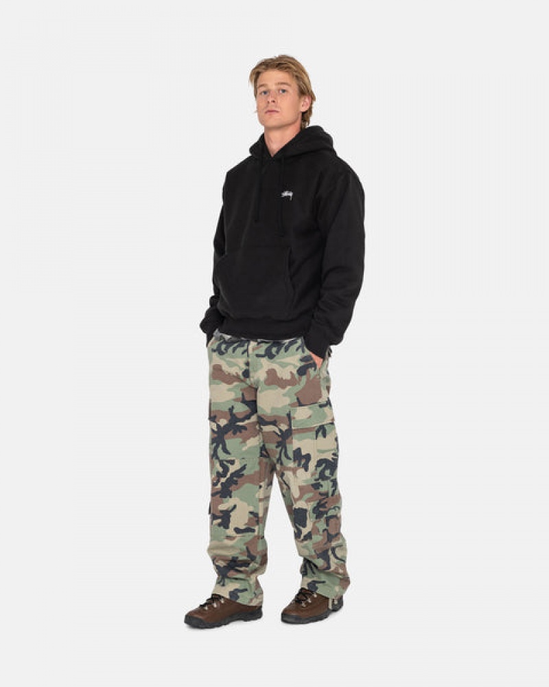 Stussy Overdyed Stock Logo Hoodie Dames Zwart Nederland | GDQ-0753