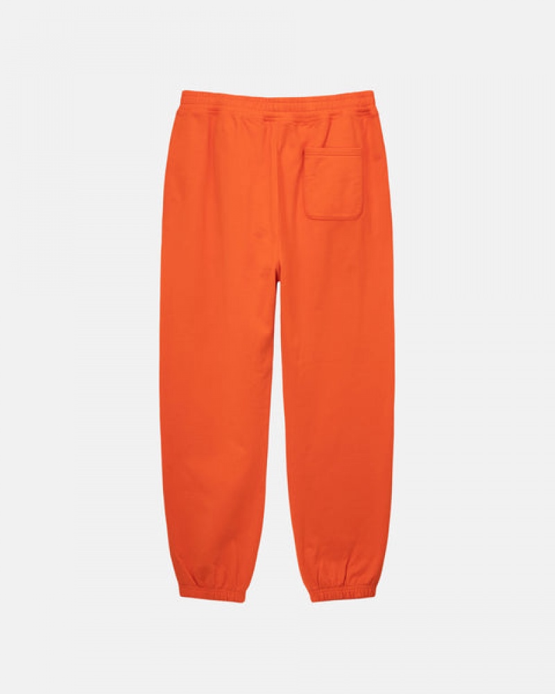 Stussy Overdyed Stock Logo Pant Sweatshirts Dames Oranje Nederland | WRI-9549