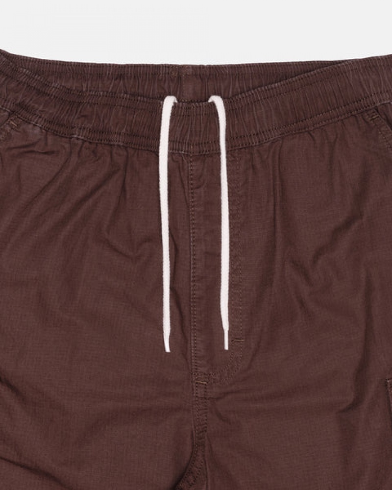 Stussy Ripstop Cargo Beach Pant Broek Dames Bruin Nederland | EWY-1561