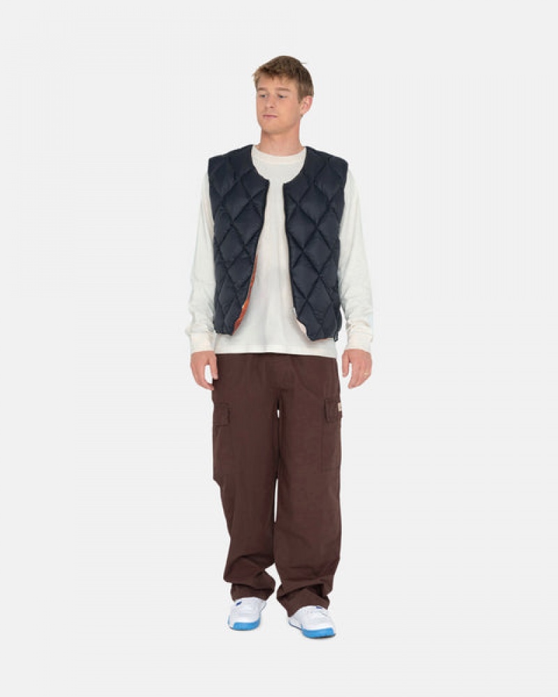 Stussy Ripstop Cargo Beach Pant Broek Dames Bruin Nederland | EWY-1561