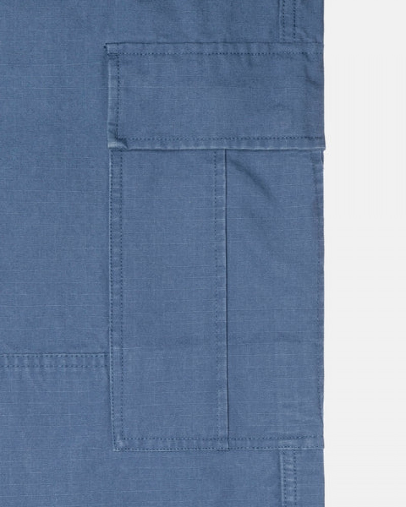 Stussy Ripstop Surplus Cargo Broek Dames Blauw Nederland | OVY-6402