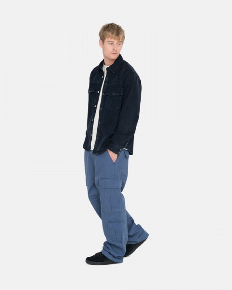 Stussy Ripstop Surplus Cargo Broek Dames Blauw Nederland | OVY-6402