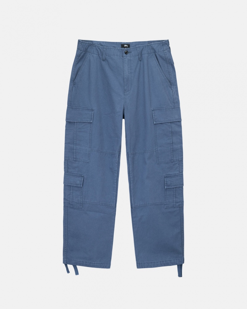 Stussy Ripstop Surplus Cargo Broek Dames Blauw Nederland | OVY-6402
