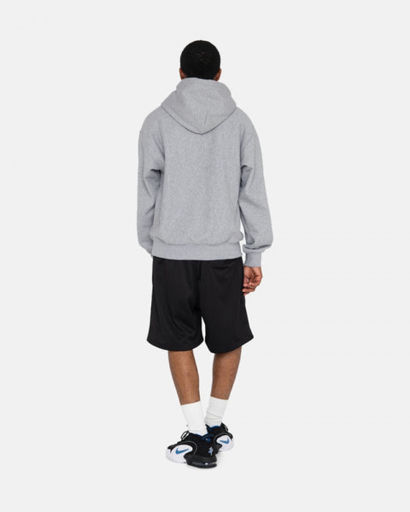 Stussy Stock Logo Hoodie Dames Grijs Nederland | ZPW-0886