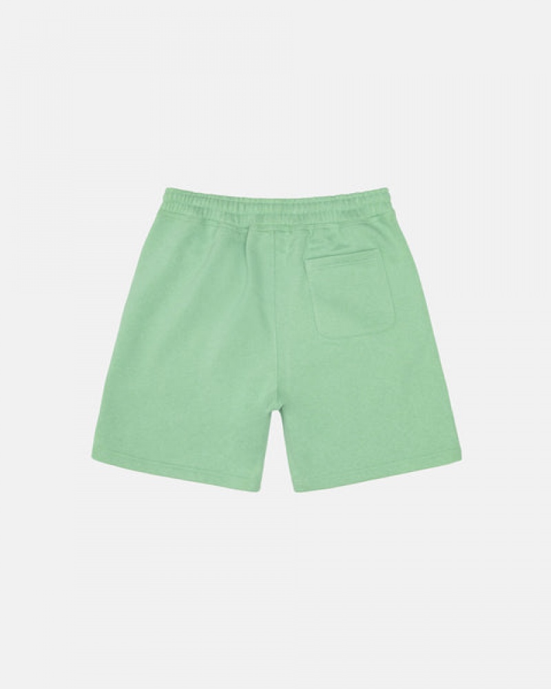 Stussy Stock Logo Sweatshort Sweatshort Heren Groen Nederland | GXC-6635