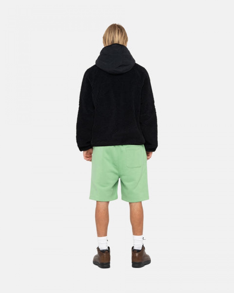 Stussy Stock Logo Sweatshort Sweatshort Heren Groen Nederland | GXC-6635