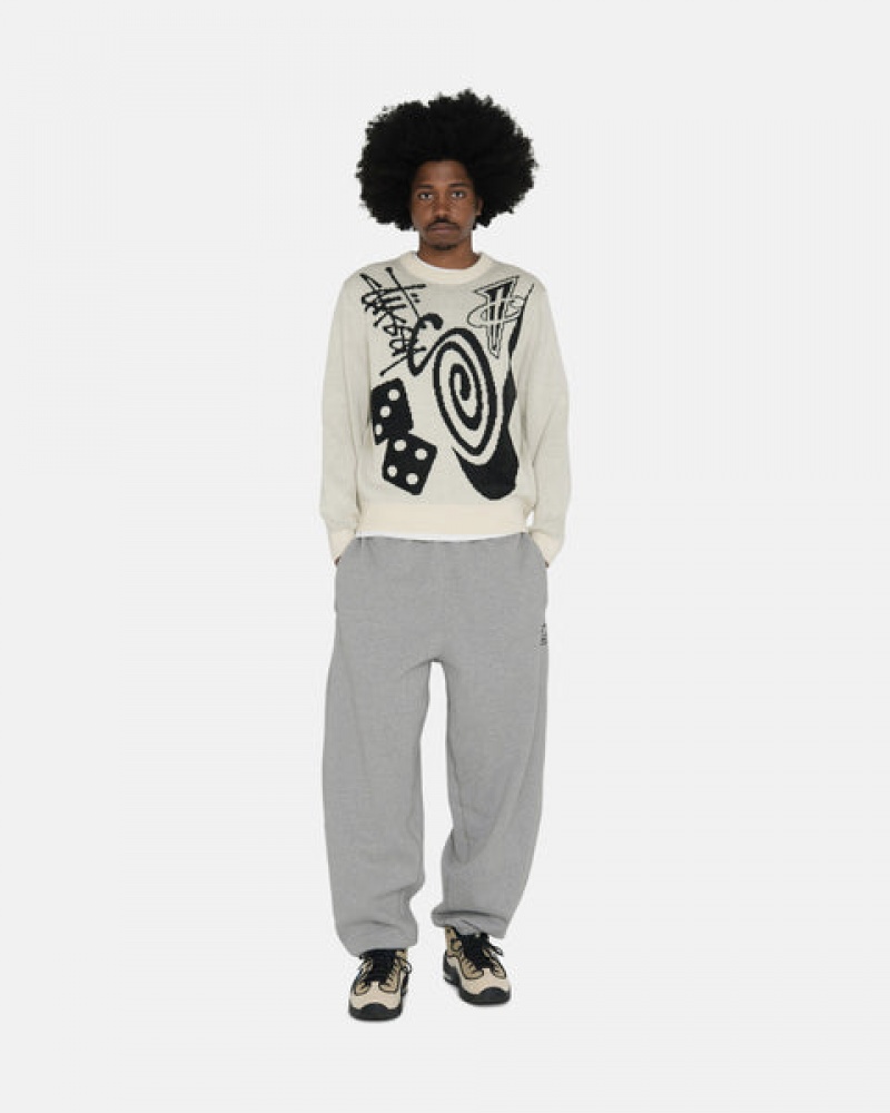 Stussy Fleece Pant Joggingbroek Dames Donkergrijs Nederland | GPK-7700