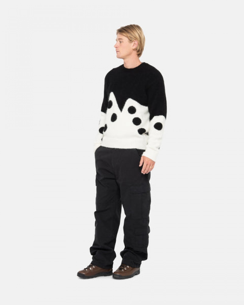 Stussy Surplus Cargo Ripstop Broek Heren Zwart Nederland | HDR-1812