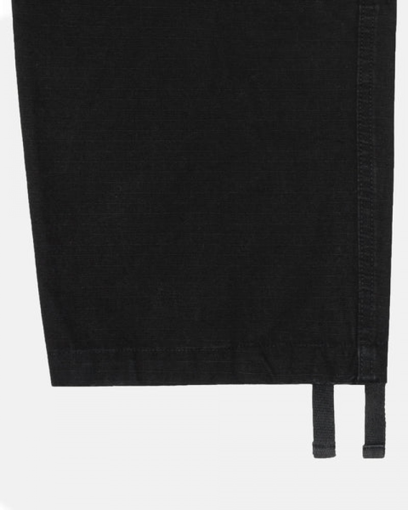 Stussy Surplus Cargo Ripstop Broek Heren Zwart Nederland | HDR-1812