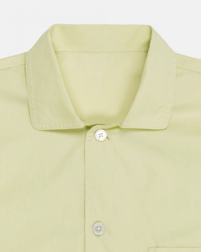 Stussy Tekla Poplin Pyjama Shirt Overhemd Dames Lichtgroen Nederland | HWA-8389