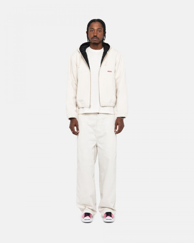 Stussy Werk Jacket Insulated Canvas Jassen Dames Beige Nederland | XON-4448