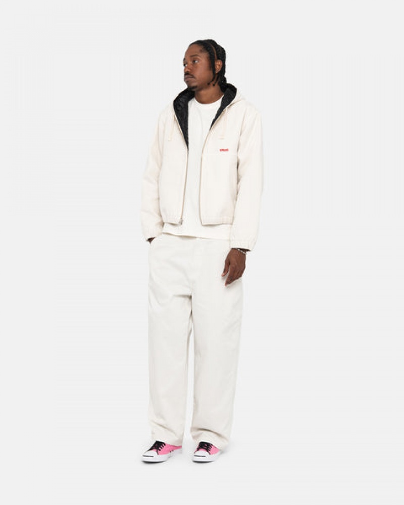 Stussy Werk Jacket Insulated Canvas Jassen Dames Beige Nederland | XON-4448