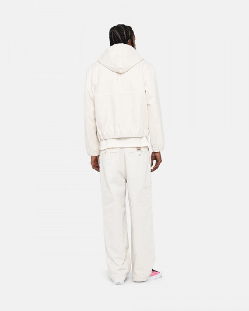 Stussy Werk Jacket Insulated Canvas Jassen Dames Beige Nederland | XON-4448