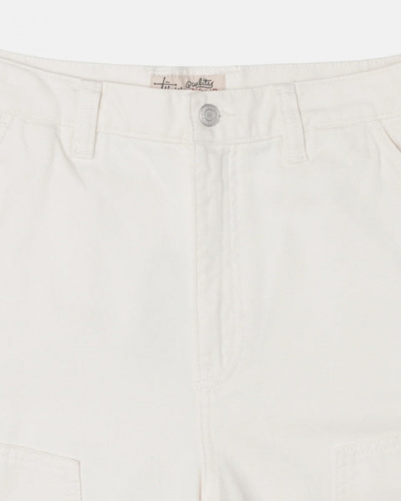 Stussy Werk Pant Canvas Broek Heren Beige Nederland | GZO-2247
