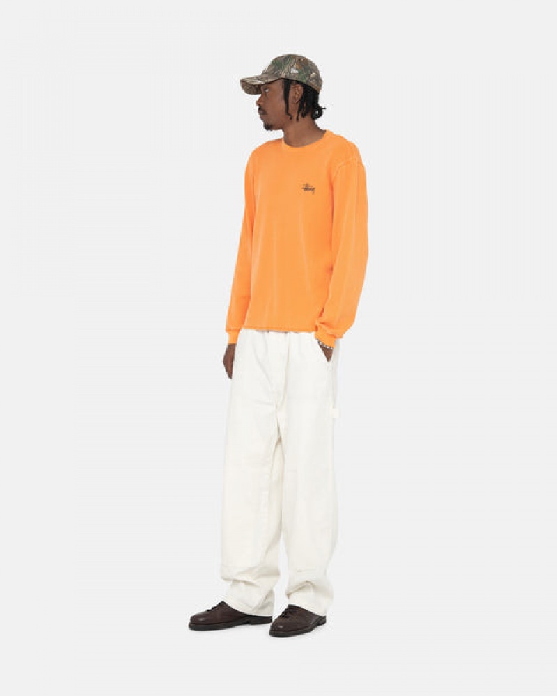 Stussy Werk Pant Canvas Broek Heren Beige Nederland | GZO-2247