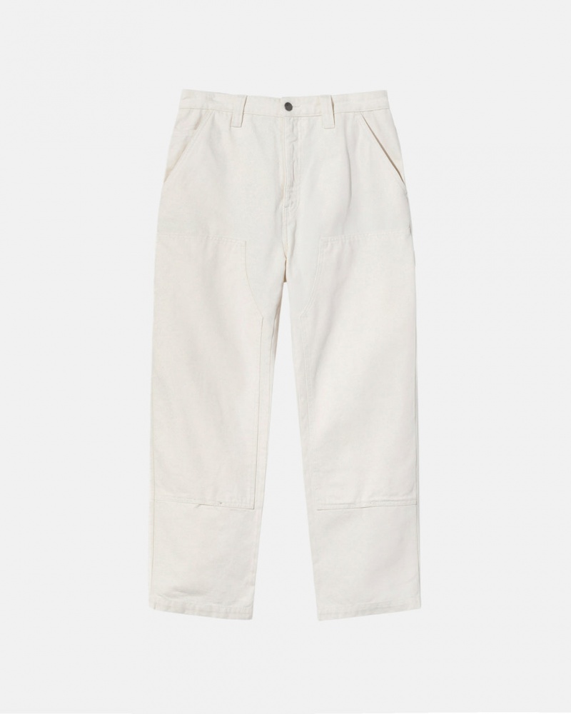 Stussy Werk Pant Canvas Broek Heren Beige Nederland | GZO-2247